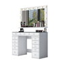 Hanah Home Mesa de Maquillaje BJ197 - 5175 con 13 Focos